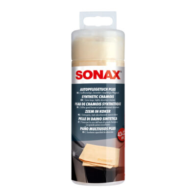 Тряпка для сушки авто Sonax Synthetic Chamos Plus из искусственной замши в тубе 43х32см 1шт (417700) 5