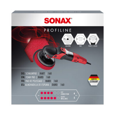 Полировальный круг Sonax Profiline SchaumPad жесткой твердости 160мм (493100) 8