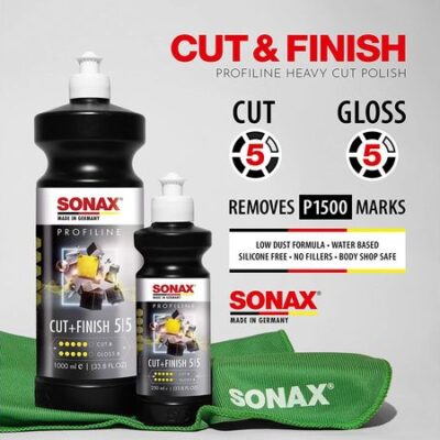 Очищающий финишный полироль Sonax Profiline Cut&Finish 05-05, 1л (225300) 2