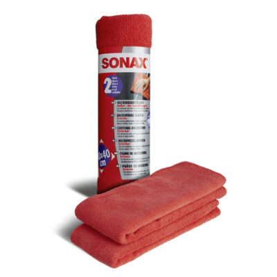 Набор салфеток (2шт) из микрофибры для кузова SONAX 2 шт 40х40 (416241) 2