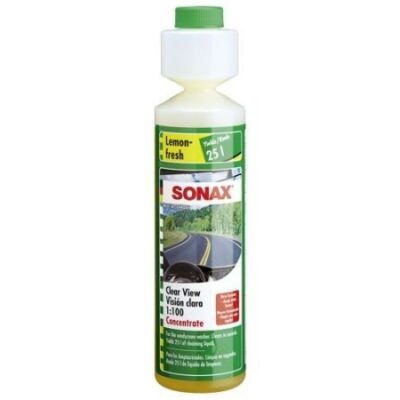 Жидкость в бачок омывателя SONAX летняя концентрат 1:100 Лимон 250 мл (373141)