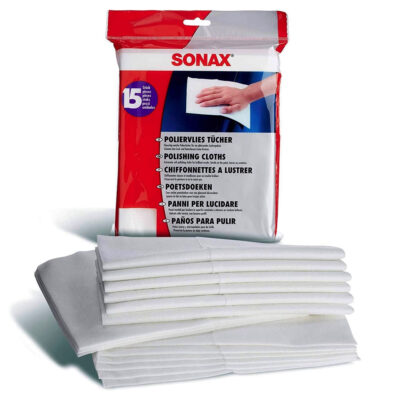 Тканевые салфетки для полировки 15 шт SONAX (422200) 2