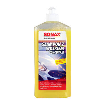 Автошампунь-концентрат Sonax Wash and Wax с воском 500мл (313200)