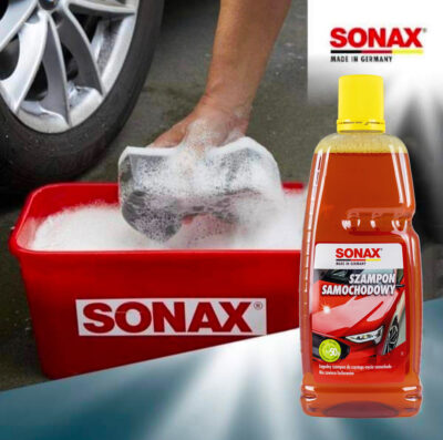 Автошампунь для мойки автомобиля Sonax Car Wash Shampoo 1л (314341) 3