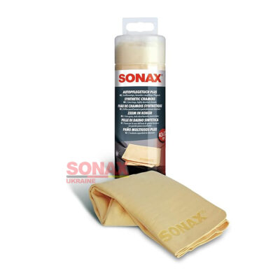 Тряпка для сушки авто Sonax Synthetic Chamos Plus из искусственной замши в тубе 43х32см 1шт (417700) 4