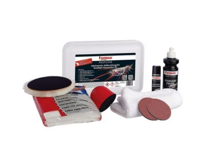 Профессиональный набор для полировки пластиковых фар SONAX PROFILINE Scheinwerfer Aufbereitungsset (405741) 3