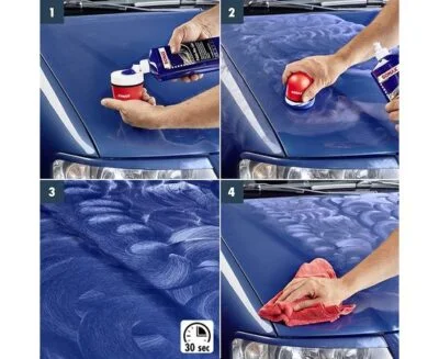Цветной полироль с воском зелёный 500 мл SONAX Polish&Wax Color NanoPro (296700) — изображение 2