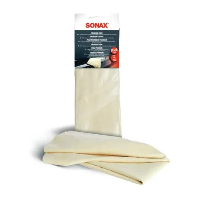 Альтернативний вигляд Натуральная кожа Sonax Premiumleder премиум класса 59х38см (416300)