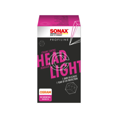 Керамическое защитное покрытие Sonax Profiline Headlight Coating UV-filter для пластиковых фар 5мл (276541-5ml) 7