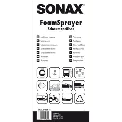 Пенный распылитель Sonax FoamSprayer 3л (496441) — изображение 4