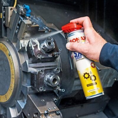 Многофункциональная проникающая смазка Sonax SX90 Plus c EasySpray Аналог WD-40 400мл (474400) — изображение 5