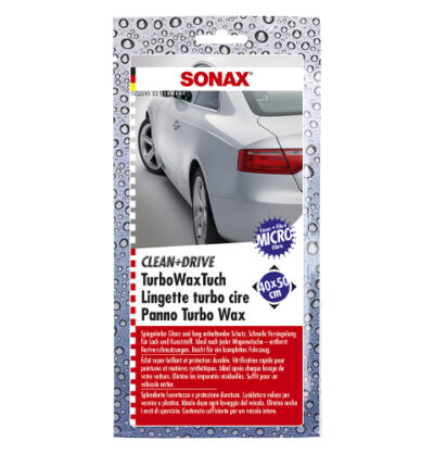 Салфетка для очистки кузова Sonax Turbo wax cloth 40×50см (414000) 2