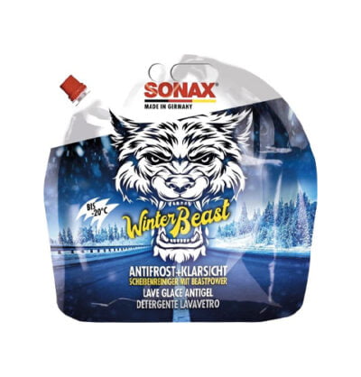 Готовая жидкость в бачок омывателя Sonax WinterBeast Antifrost+Klarsicht зимний -20 °C 3л (135441) 2