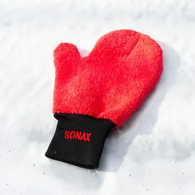 Альтернативний вигляд Рукавица Sonax для мытья автомобиля из микрофибры 1шт (428200)