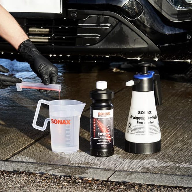 Защитное средство для кузова на мокро Sonax Profiline HyperCoat 1л (677300) 3 Защитное средство для кузова на мокро Sonax Profiline HyperCoat 1л (677300) — изображение 2