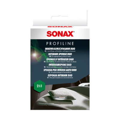 Губка Sonax двухсторонняя для чистки салона (419300) 2