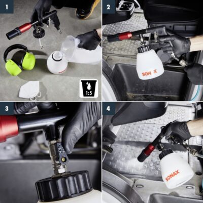 Пневматический пистолет Sonax для чистки салона автомобиля (495841) 2