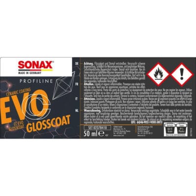 Защитное двухкомпонентное покрытие Sonax Profiline CeramicCoating CC Evo для ЛКП с улучшенной стойкостью и защитой до 5 лет 150мл (237841) — изображение 3