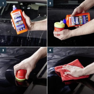 Универсальная полироль Sonax Xtreme Ceramic Polish All in One для кузова, защита до 2 месяцев 500мл (247200) — изображение 3