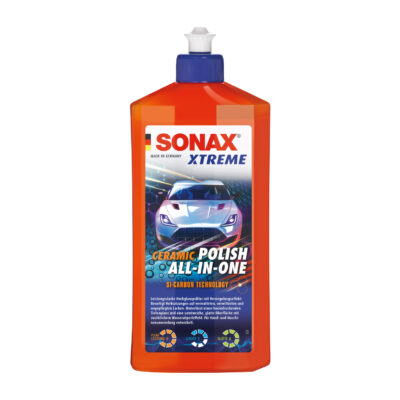 Универсальная полироль Sonax Xtreme Ceramic Polish All in One для кузова, защита до 2 месяцев 500мл (247200)