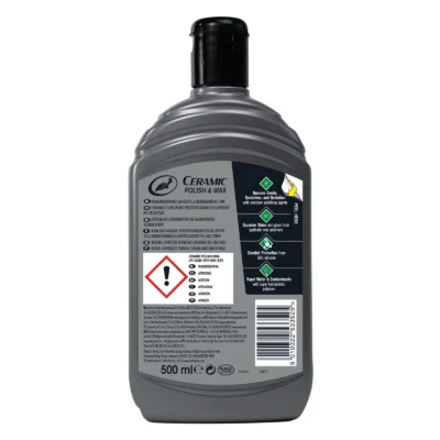 Полировочная паста-реставратор кузова с керамикой Turtle Wax HS Ceramic Polish-n-Wax 500мл (53352) 2