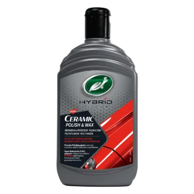 Полировочная паста-реставратор кузова с керамикой Turtle Wax HS Ceramic Polish-n-Wax 500мл (53352)