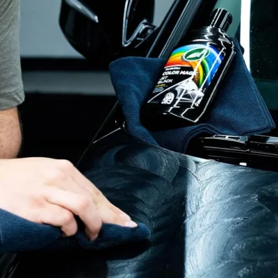 Полироль для кузова c восстановлением цвета Turtle Wax Color Magic Jet Black Черная 500мл (52708) — изображение 3