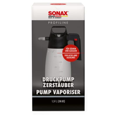 Ручной насосный распылитель Sonax DruckpumpZerstäuber für Säuren+Alkalien для кислот и щелочей 1,5л (496005) 2