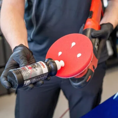 Альтернативний вигляд Полировальный круг Sonax Profiline Orbital Polishing Pad hard жёсткой твердости 150мм (492241)