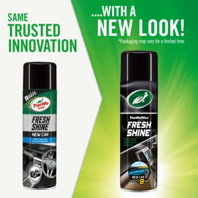 Полироль пластика Turtle Wax Fresh Shine New Car с запахом Новый автомобиль 500мл (53007) 7 Полироль пластика Turtle Wax Fresh Shine New Car с запахом Новый автомобиль 500мл (53007) — изображение 3