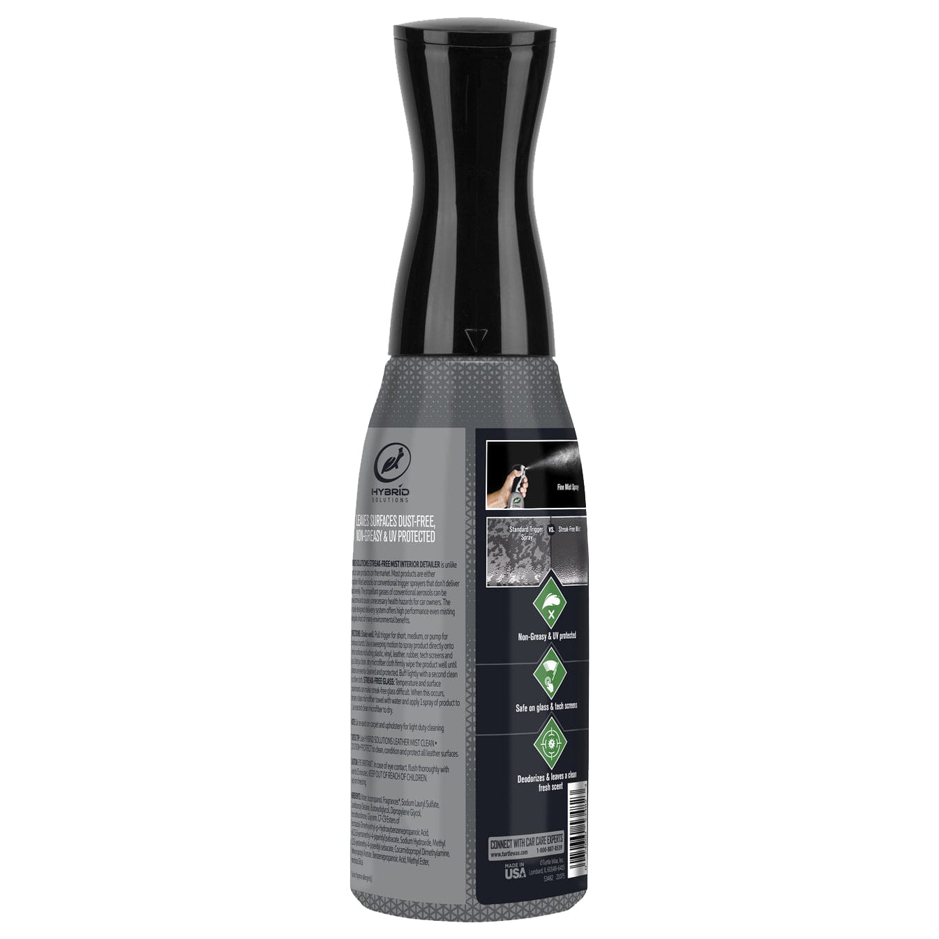 Универсальный очиститель салона Turtle Wax Hybrid Solutions Interior Detailer с распылителем 591мл (53703) 6 Универсальный очиститель салона Turtle Wax Hybrid Solutions Interior Detailer с распылителем 591мл (53703) — изображение 5