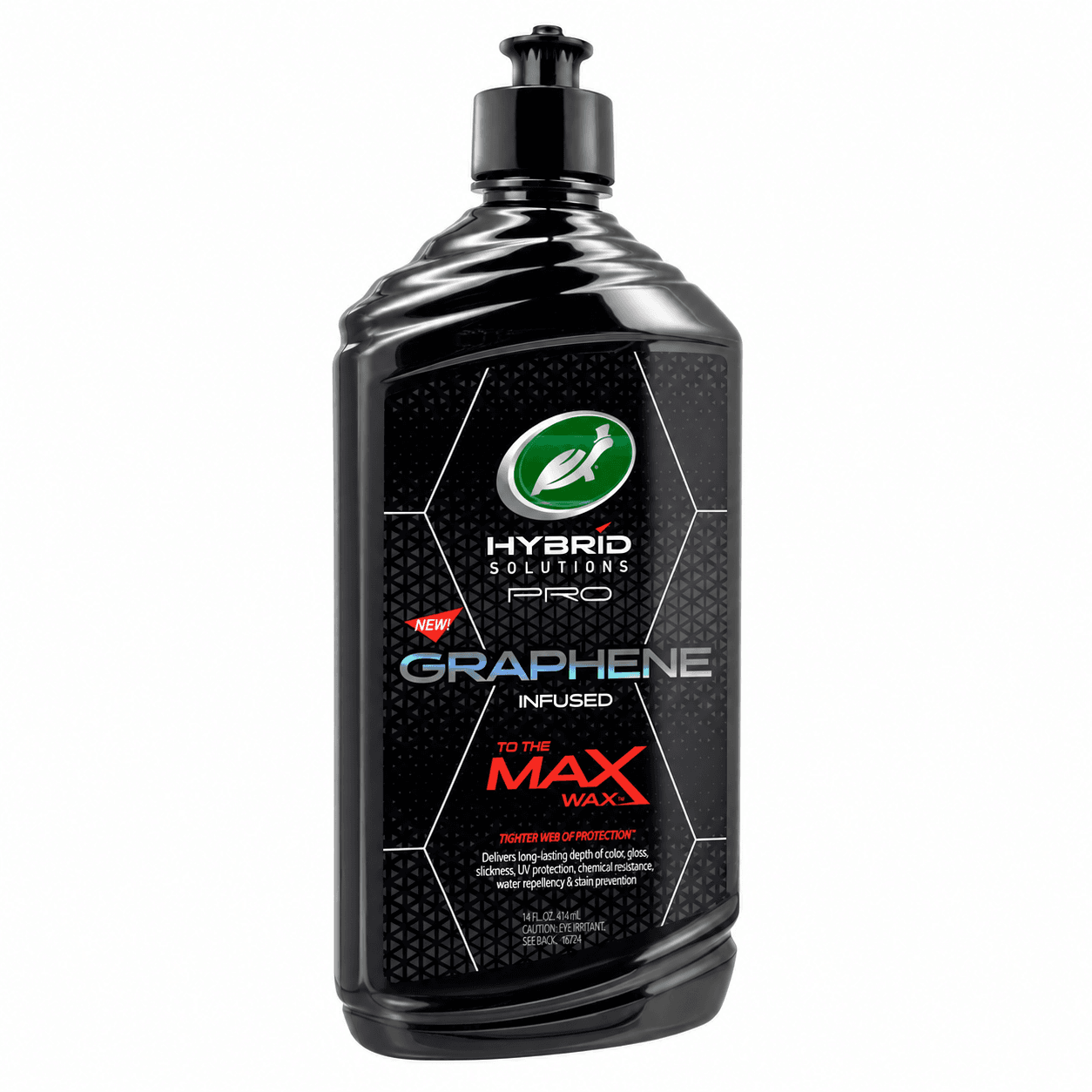 Жидкий воск с графеном Turtle Wax Hybrid Solutions Pro Graphene Max Wax 414 мл (53710) 3 Жидкий воск с графеном Turtle Wax Hybrid Solutions Pro Graphene Max Wax 414 мл (53710) — изображение 2