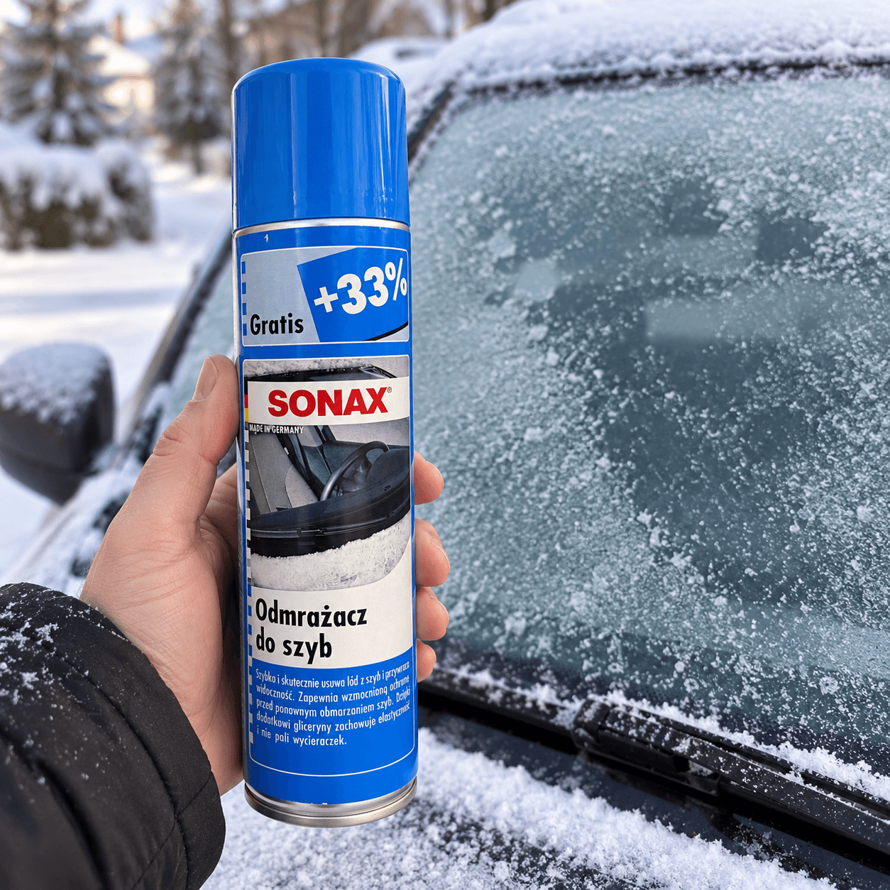Размораживатель стекол Sonax 400 мл (331300) 4 Размораживатель стекол Sonax 400 мл (331300) — изображение 3