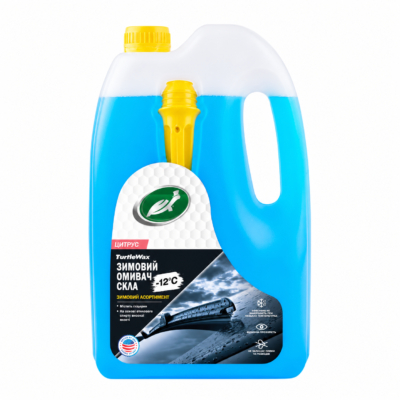 Зимний омыватель стекол -12ºC Turtle Wax 4л (W-4050)