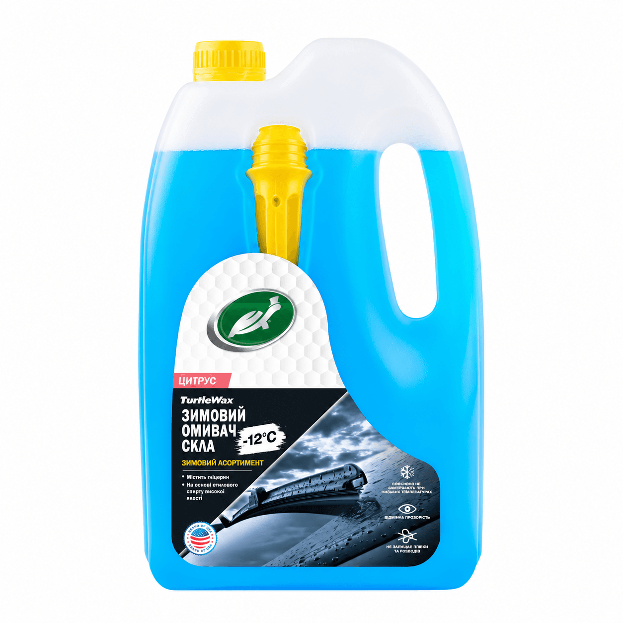 Зимний омыватель стекол -12ºC Turtle Wax 4л (W-4050) 2 Зимний омыватель стекол -12ºC Turtle Wax 4л (W-4050)