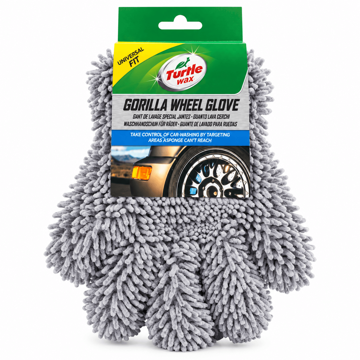 Рукавица для чистки дисков Turtle Wax Gorilla Wheel Glove 1 шт. (53619) 2 Рукавица для чистки дисков Turtle Wax Gorilla Wheel Glove 1 шт. (53619)