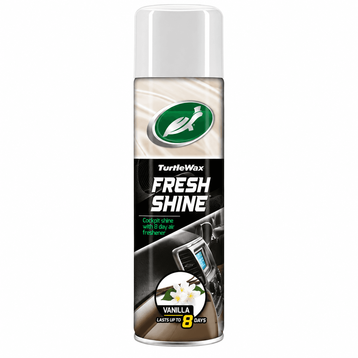 Полироль пластика Turtle Wax Fresh Shine Vanilla с запахом Ваниль 500мл (53010) 2 Полироль пластика Turtle Wax Fresh Shine Vanilla с запахом Ваниль 500мл (53010)