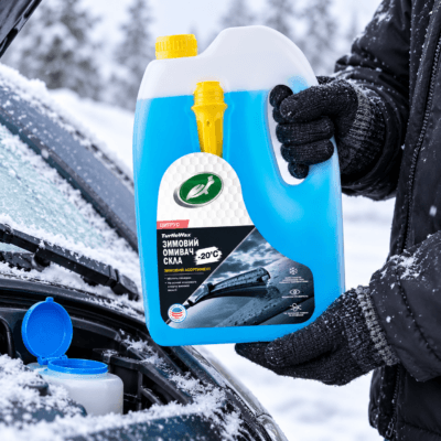 Зимний омыватель стекол -20°C Turtle Wax 4л (W-4047) 7 Зимний омыватель стекол -20°C Turtle Wax 4л (W-4047) — изображение 3