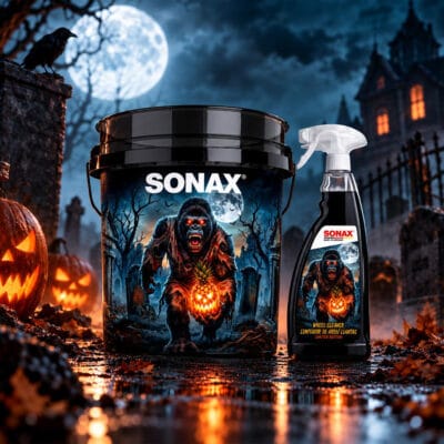 Безкислотный очиститель Sonax Halloween Beast для всех типов дисков, 750 мл (433400-570) 9 Безкислотный очиститель Sonax Halloween Beast для всех типов дисков, 750 мл (433400-570) — изображение 4