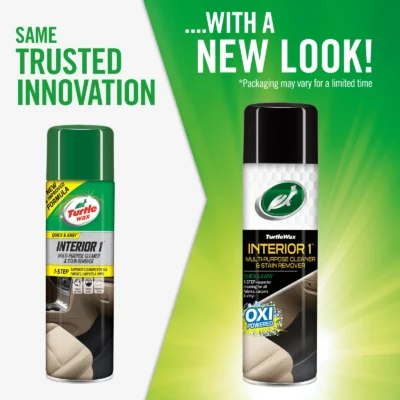 Сухая химчистка текстиля Turtle Wax Interior 1 Multi-Purpose Cleaner с нейтрализатором запахов 500мл (52998) 7 Сухая химчистка текстиля Turtle Wax Interior 1 Multi-Purpose Cleaner с нейтрализатором запахов 500мл (52998) — изображение 3