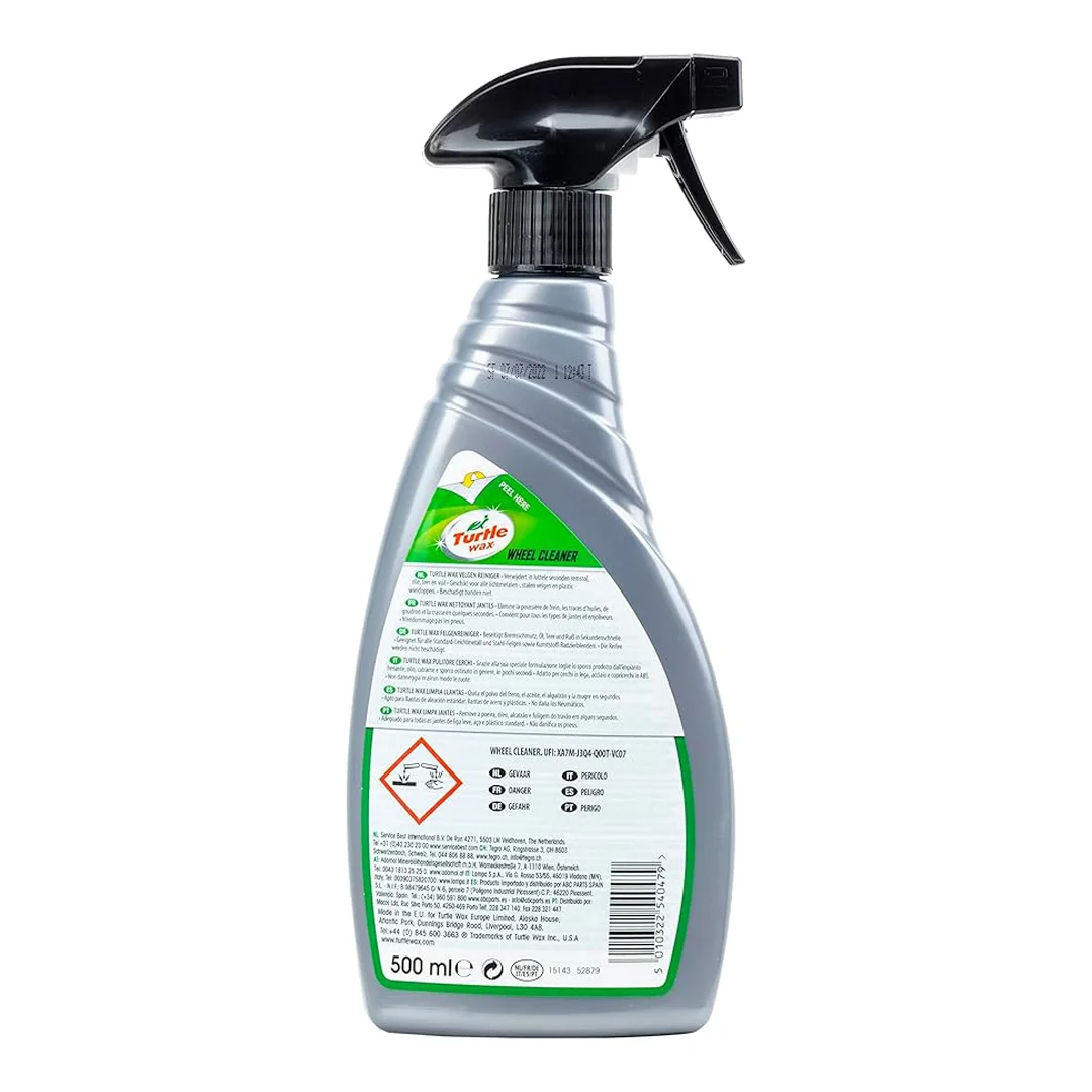 Очиститель дисков Turtle Wax Wheel Cleaner 500мл (52999) 3 Очиститель дисков Turtle Wax Wheel Cleaner 500мл (52999) — изображение 2