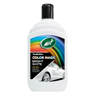 Полироль для кузова с восстановлением цвета Turtle Wax Color Magic Bright White 500мл Белая (53241)