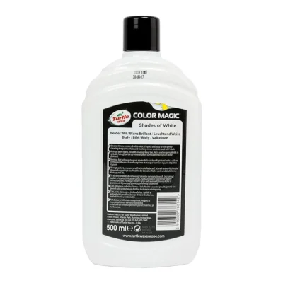 Alternative view of Полироль для кузова с восстановлением цвета Turtle Wax Color Magic Bright White 500мл Белая (53241)