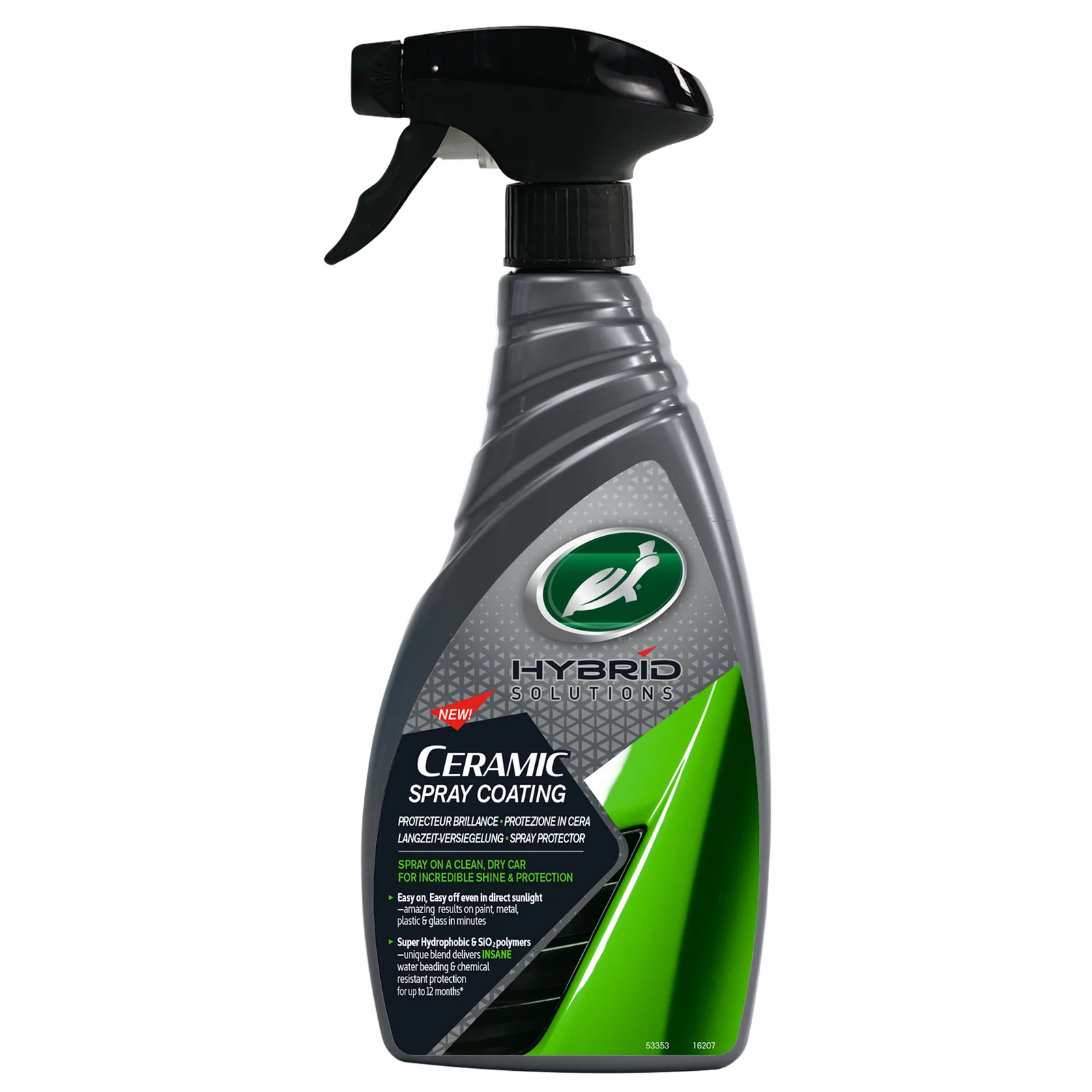Полироль Turtle Wax HS Ceramic Coating для сухого кузова с керамикой 500мл (53930) 2 Полироль Turtle Wax HS Ceramic Coating для сухого кузова с керамикой 500мл (53930)