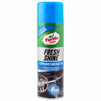 Полироль для пластика Turtle Wax Fresh Shine «Горная свежесть» 500 мл (53008)