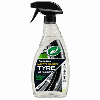 Полироль для чернения шин и пластика Turtle Wax Wet-n-Black 500мл (53943)