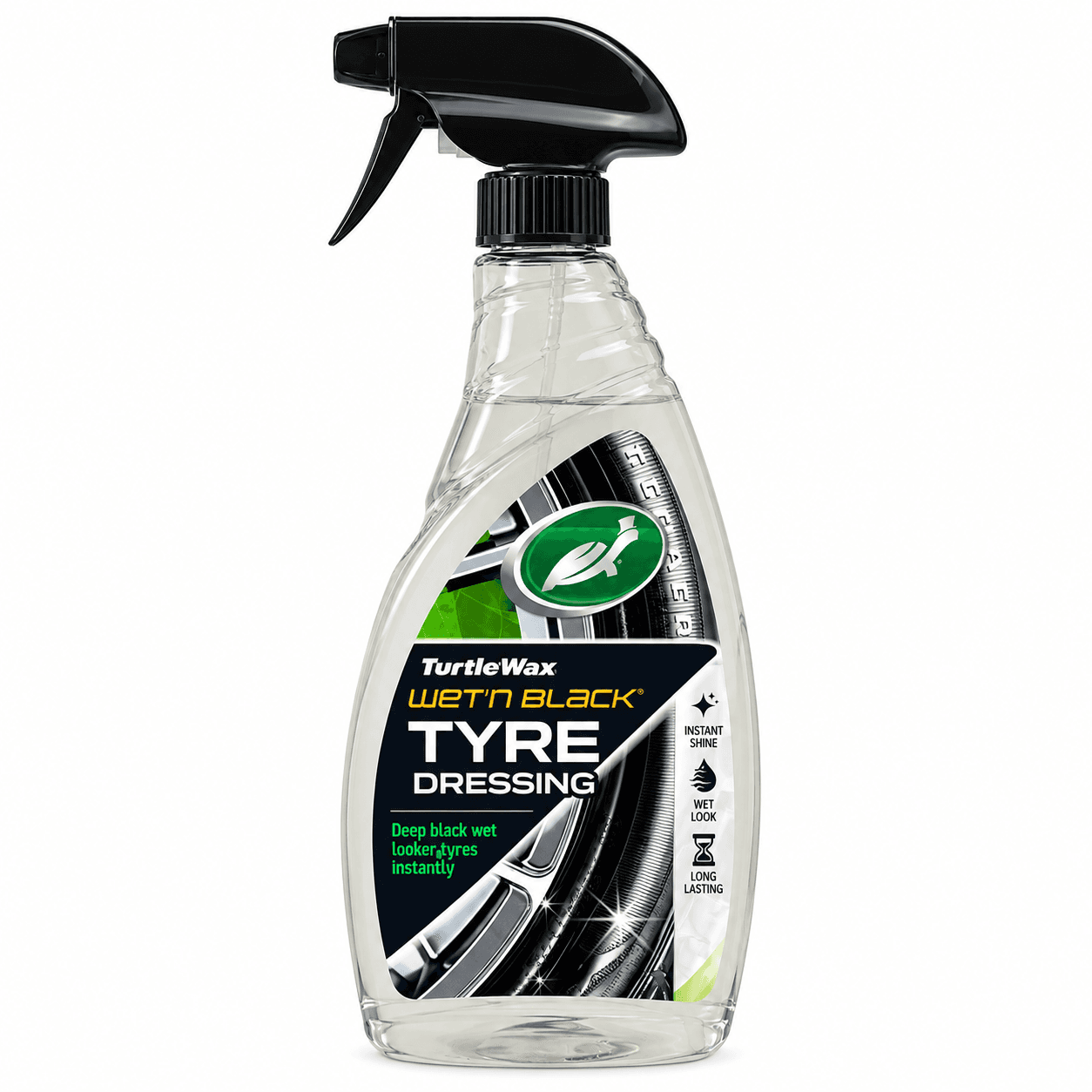 Полироль для чернения шин и пластика Turtle Wax Wet-n-Black 500мл (53943) 2 Полироль для чернения шин и пластика Turtle Wax Wet-n-Black 500мл (53943)