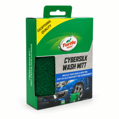 Премиальная рукавица для мойки автомобиля Turtle Wax Cybersilk Wash Mitt (X1670td)