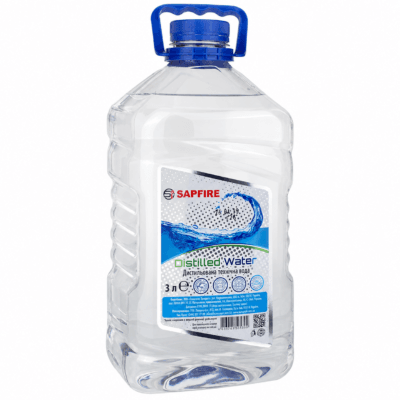 Alternative view of Дистиллированная техническая вода SAPFIRE Distilled Water 3 л (505304)