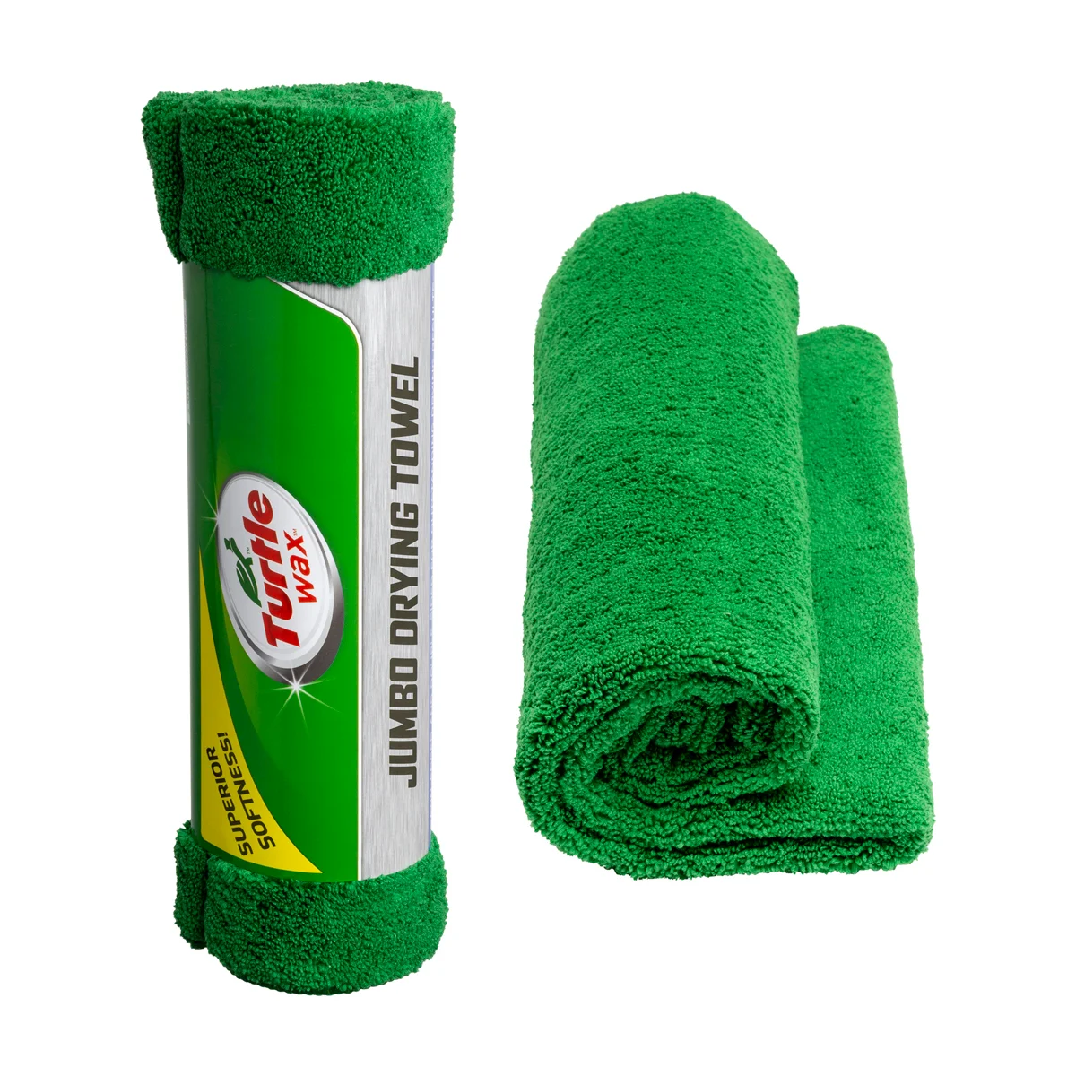 Большое полотенце Turtle Wax для сушки кузова “Джамбо” 90х60см 1шт (X572TD) 2 Большое полотенце Turtle Wax для сушки кузова “Джамбо” 90х60см 1шт (X572TD)
